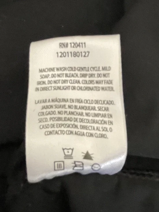 UV SKINZ Women's 4XL Tropical Rash Guard Swim Shirt Floral Black UPF 50+ - Picture 8 of 11